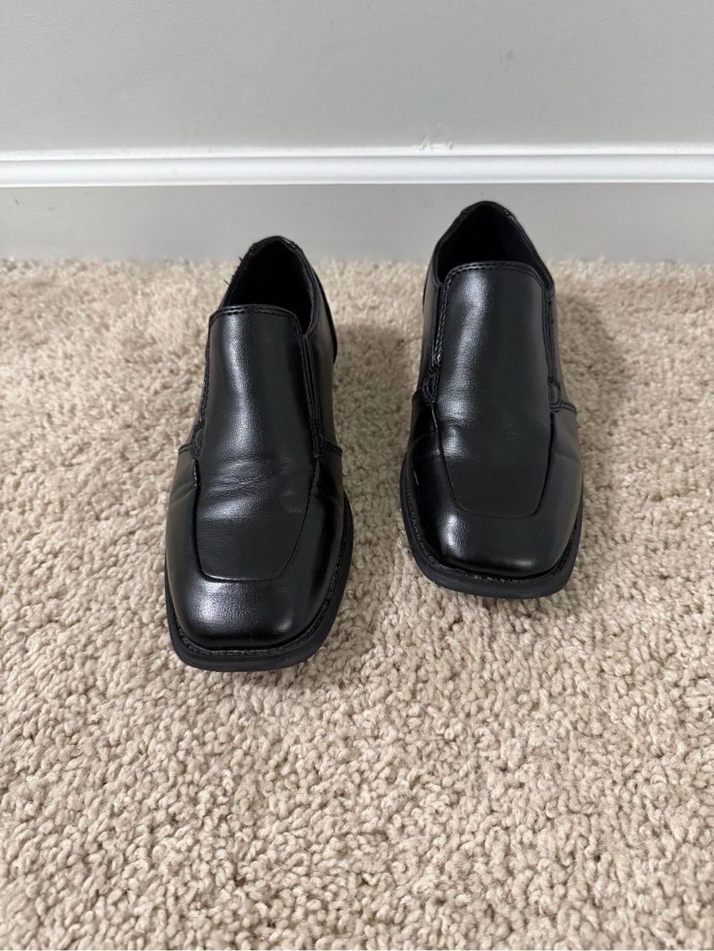 Sonoma Boys Black Slip-On Dress Loafers
